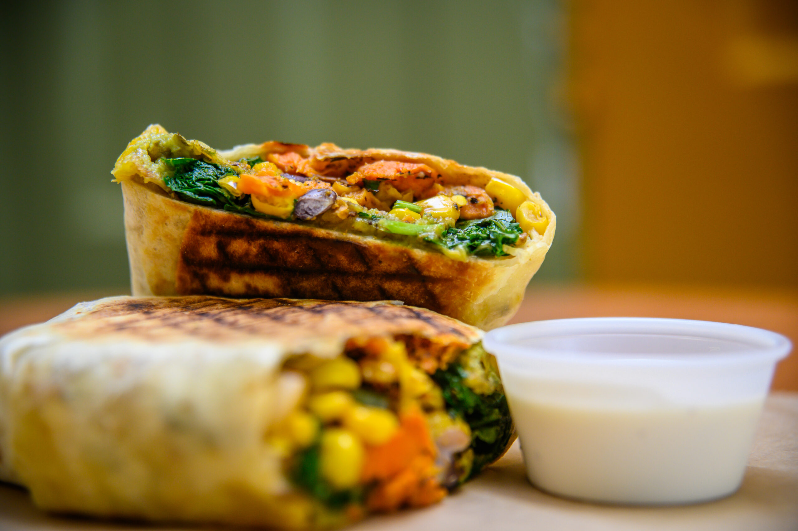 Sweet Potato Black Bean Burrito