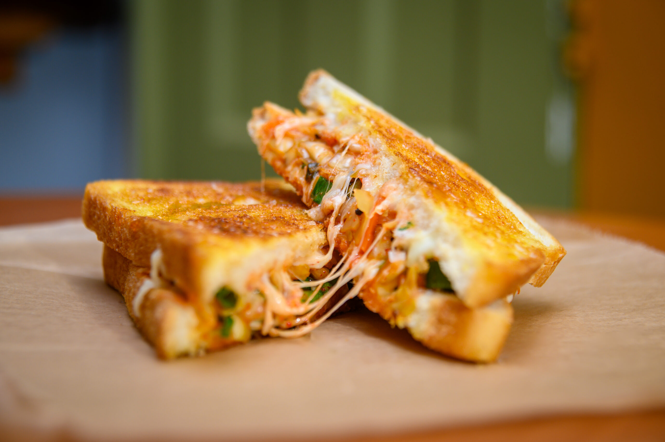 Kicked Up Kimchi Melt